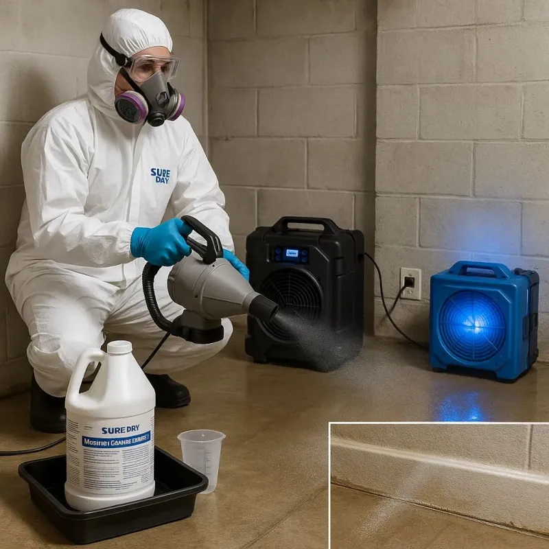 Sanitization and Odor Removal process in Utica, MI
