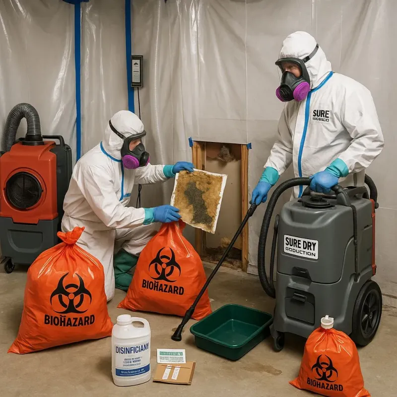 Contaminated Water Handling Protocols process in Utica, MI