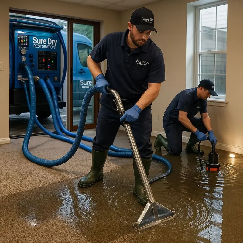 Water Extraction and Removal process in Utica, MI